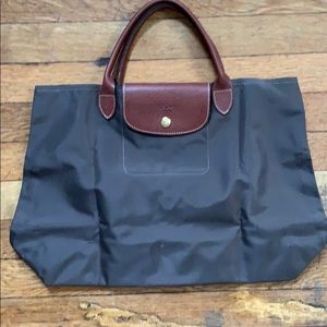 Longchamp Le Pliage Dark Khaki Cabas
